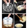 Mini Food Processor – Oplaadbaar – Draagbaar – Incl. 2 kopjes (200 & 300ml) – Incl. Mesjes -  Hakmolen - Keukenmachine