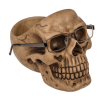 Bewaar je bril, geld en meer in deze coole schedel organizer