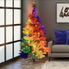 Regenboog Kerstboom - 150 x 60 cm - Regenboog kleuren - Kerst versiering - Originele Kerstboom