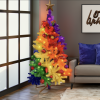 Regenboog Kerstboom - 150 cm - Regenboog kleuren - Kerst versiering - Originele Kerstboom