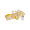 Tequila serveer set - Serveer gemakkelijk je tequila - 32,5 x 12,5 x 6,5 cm - Tequila serving set - Tequila party set