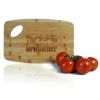 The Grillfather Snijplank - Bamboe - Ingebrand Logo - 38x25 cm - Bamboe Snijplank - Godfather Cutting Board