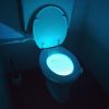 Toilet Led Light - Met Bewegingssensor - 8 Verschillende Kleuren - Toiletpot verlichting