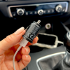Autolader USB Adapter Zwart Universeel - compact formaat