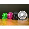Desktop ventilator met USB kabel - Verschillende kleuren - Compact formaat - Desktop fan with USB cable 