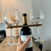 Houten Glazen Houder - De Wijnbutler - de ultieme wijnglazen houder voor een stijlvolle wijnervaring