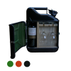 Wijn giftset - groen, rood en zwart - formaat 10L - perfect voor in de mancave - excl drank