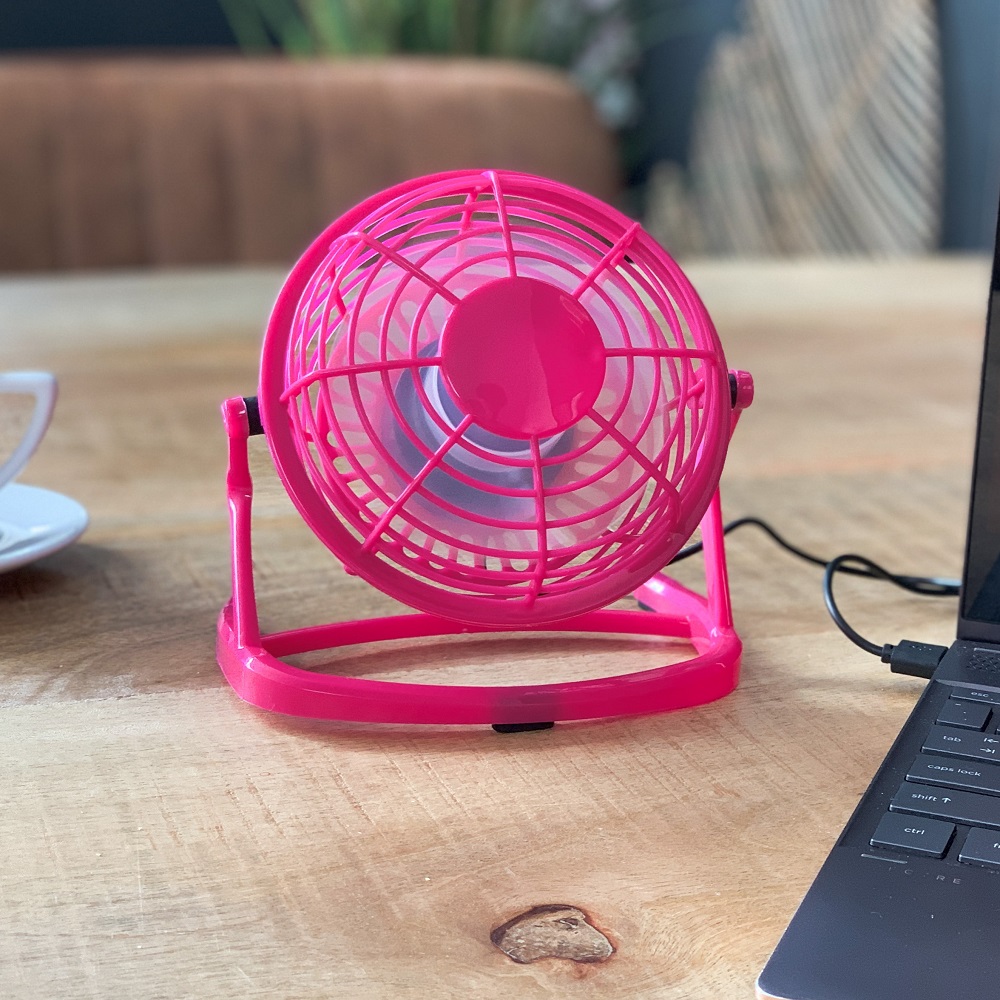 Desktop ventilator met USB kabel