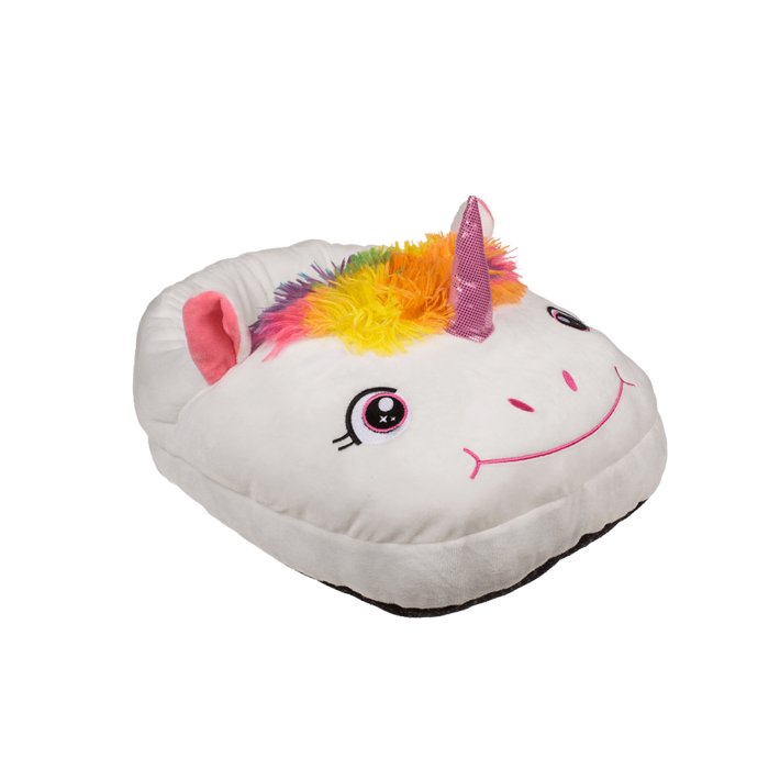 Unicorn Voetwarmer - 35 x 28 cm - Zacht en Comfortabel - Wit - Voetwarmer Kinderen - Unicorn ontwerp