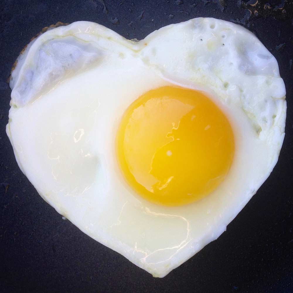 Hartjespan - Perfect voor het ontbijtje voor je geliefde - Pan in de vorm van een hart