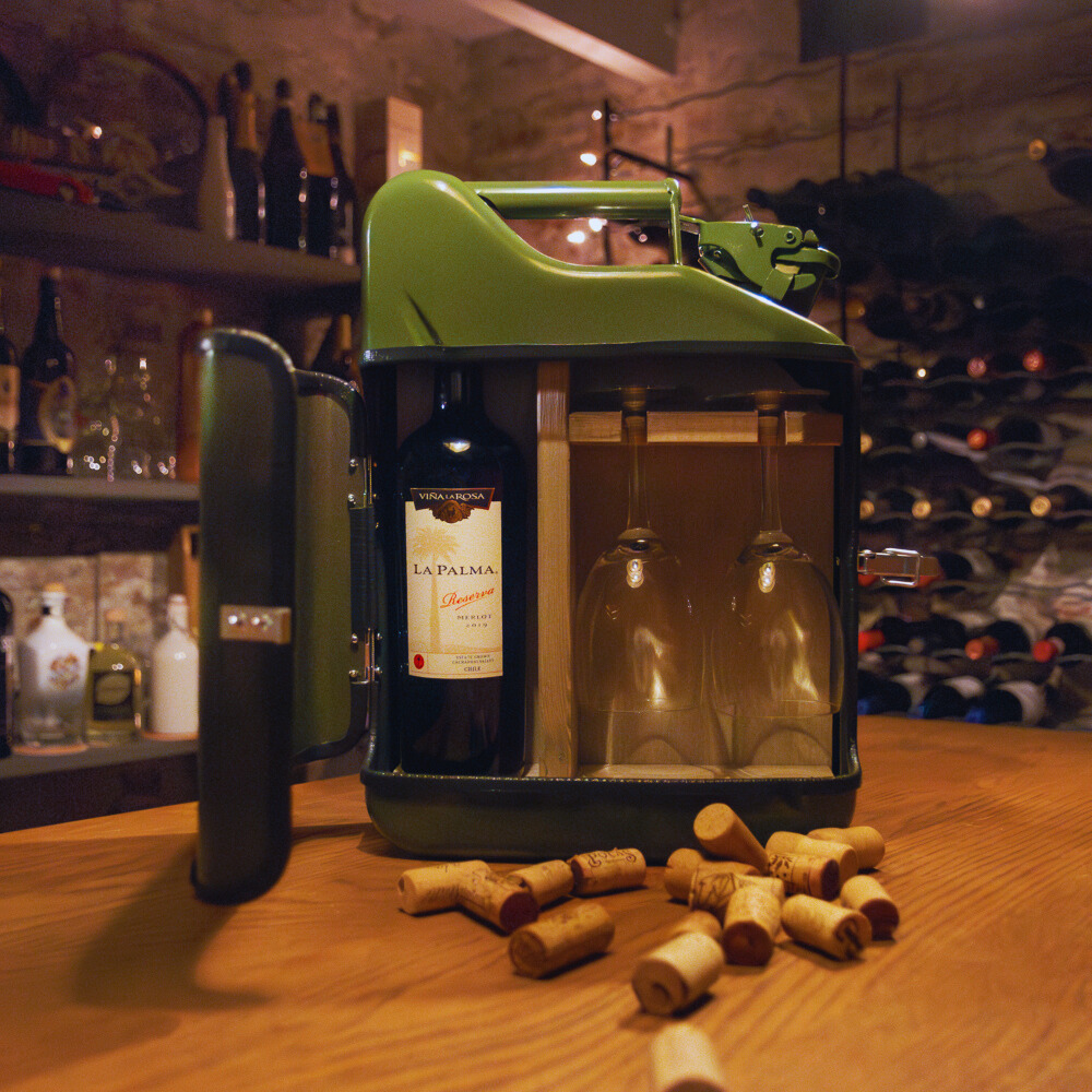 Wijn Giftset Groen