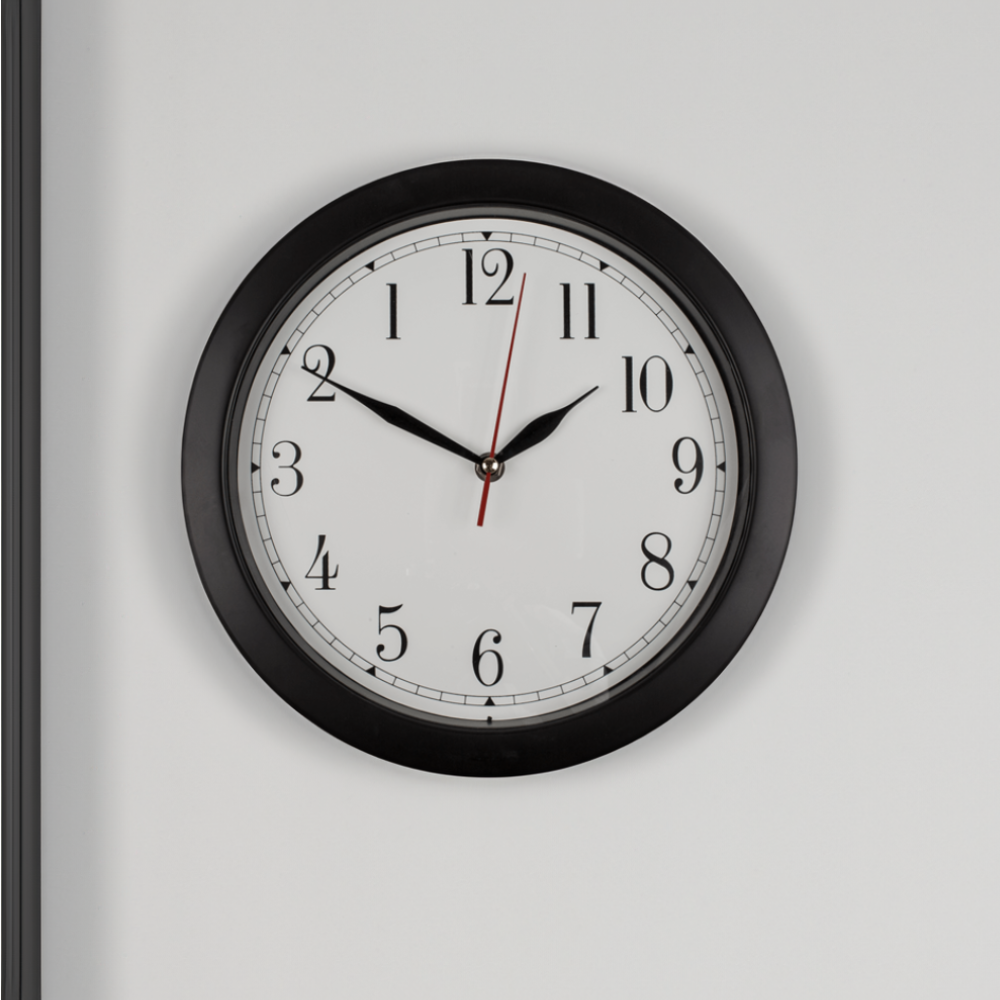 Klok die andersom loopt Grappige klok 29 cm Unieke klokken Reverse clock