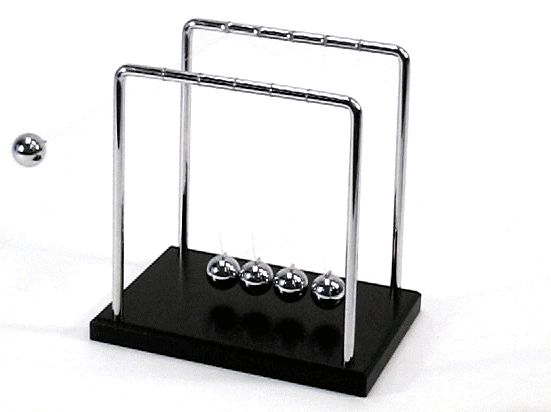Giant Newton's Cradle
