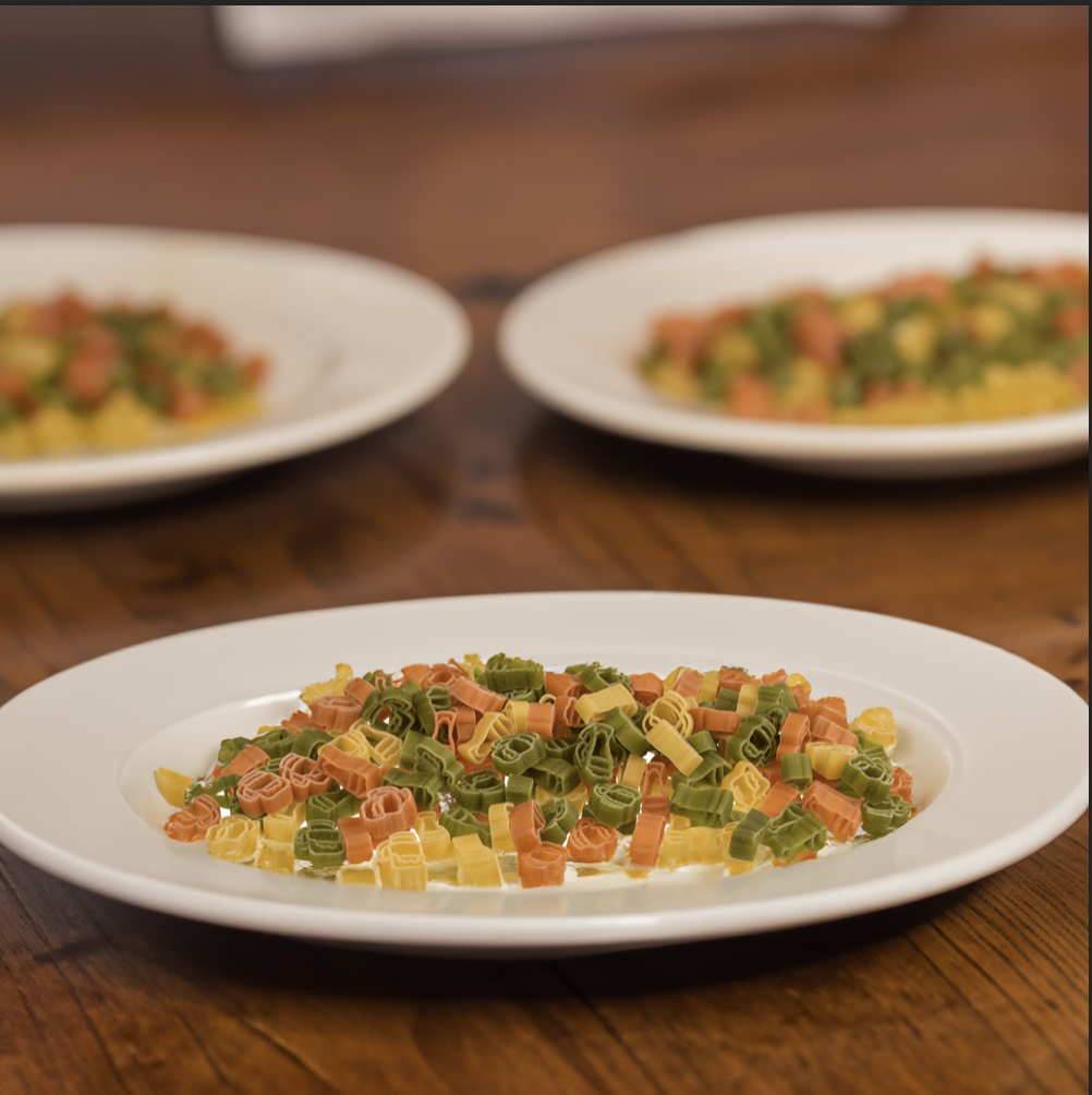 Biervormige Pasta In de vorm van bier 3 kleuren 250 gram Pasta vormen Bijzondere pasta