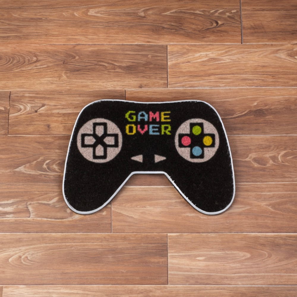 Vloermat 'game over' Voor de echte gamer 60 x 40 cm Kokos sisal mat Game vloermat Vloerkleed kind