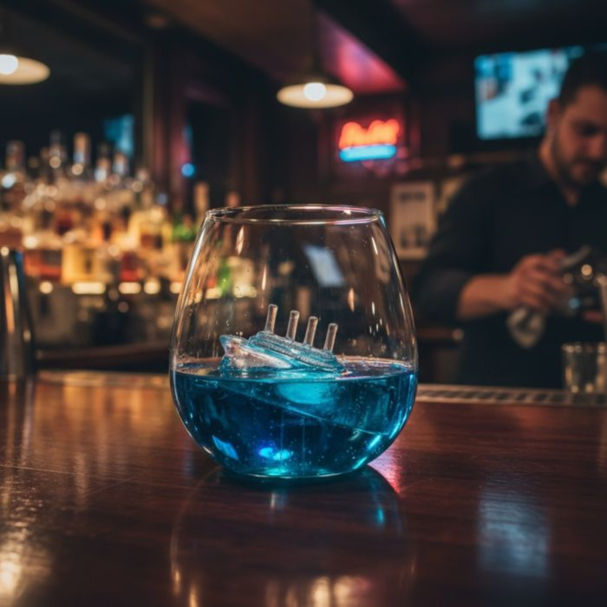 Ship In A Glass - 550ml - Drinkglas