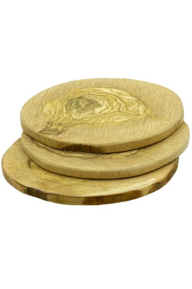 Smokey Olive wood 110mm 3 stuks