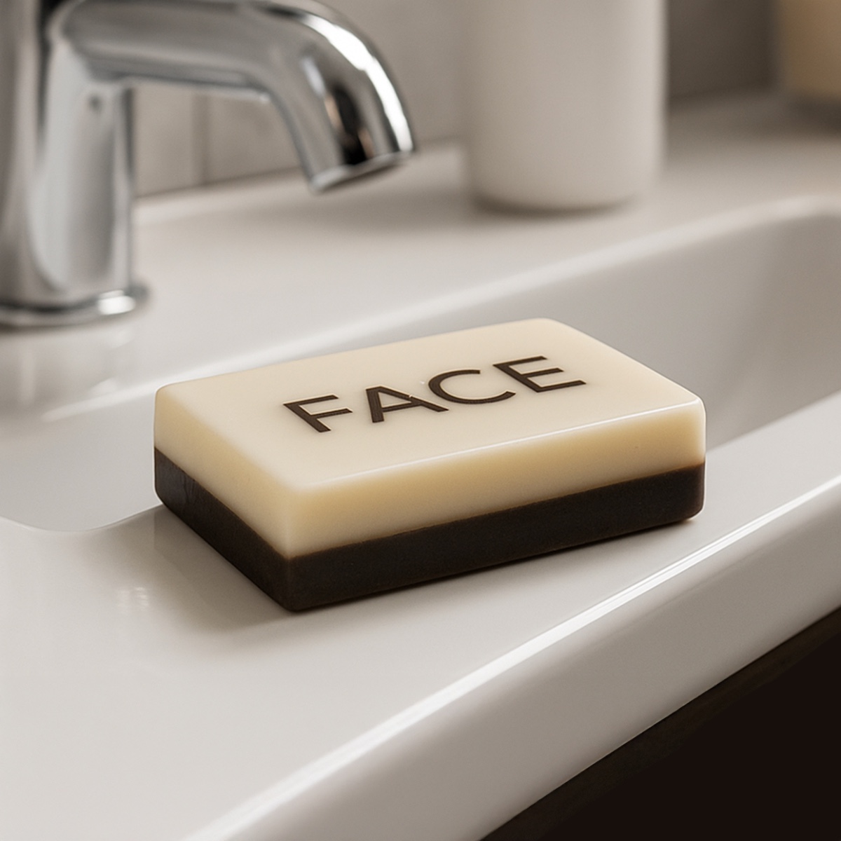 Soap, Arse-Face, approx. 150 g, Peach scented, in gift box, afbeelding