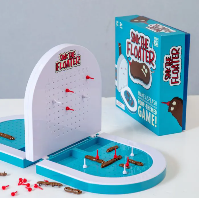 Sink the floater spel Grappige spelletjes Poep spel Bordspel kinderen