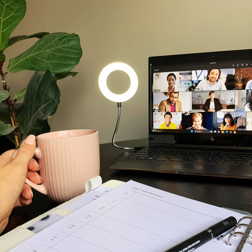 USB LED lichtring 3 licht standen 33 x 8,4 cm Makkelijke aansluiting via USB Led verlichting Ring light