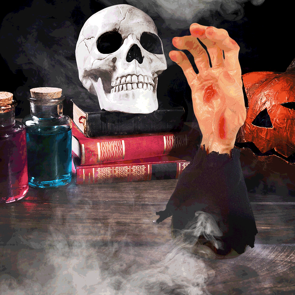 Bewegende Hand Halloween