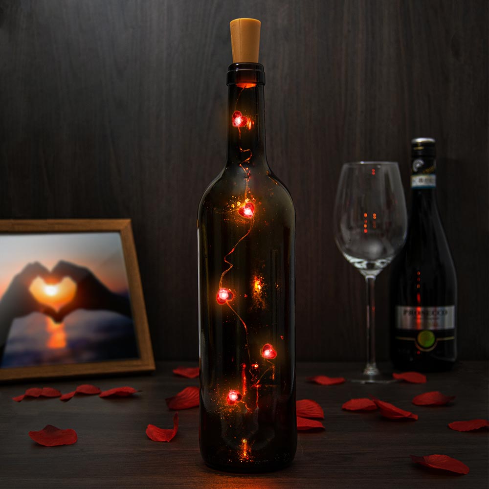 LED Verlichting Fles