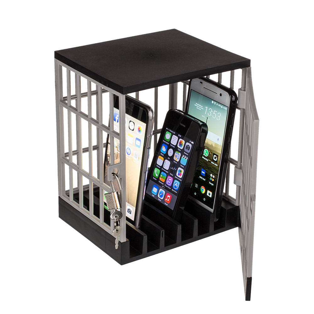 Smartphones Jail | MegaGadgets Met de Smartphones Jail heb je weer goede gesprekken zonder smartphones!