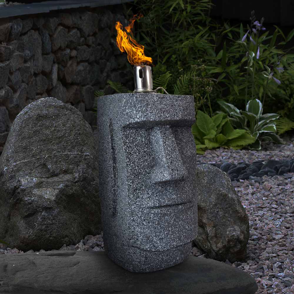 Moai Paaseiland Olielamp