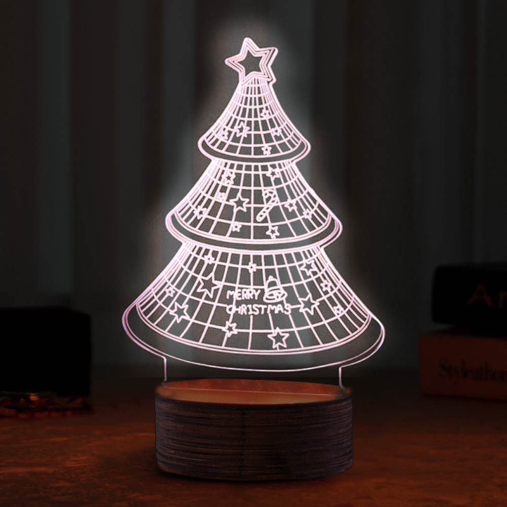 3D Light Christmas Tree