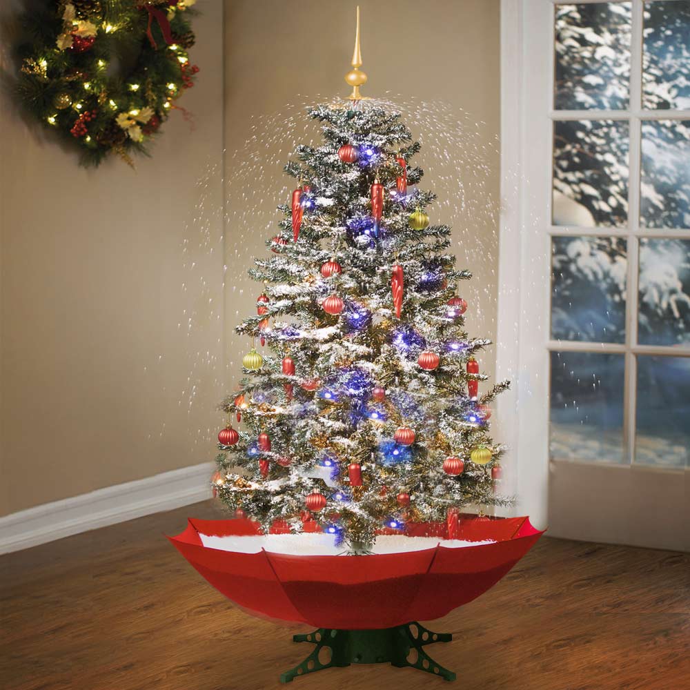 Sneeuwende Kerstboom 1,80 m