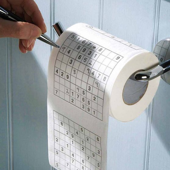 Sudoku Toiletpapier | MegaGadgets