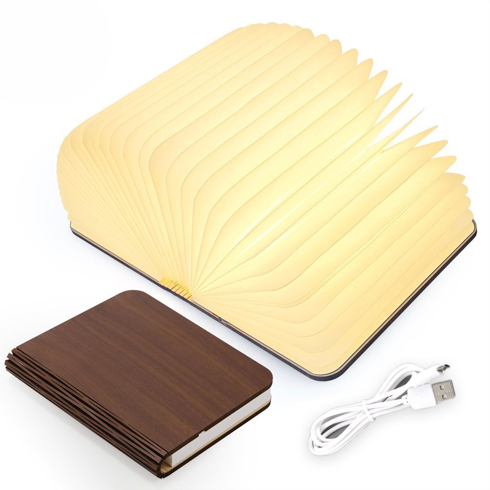Boek Lamp – Book Light | MegaGadgets Sfeervolle verlichting voor in huis met de Boek Lamp - Book Light