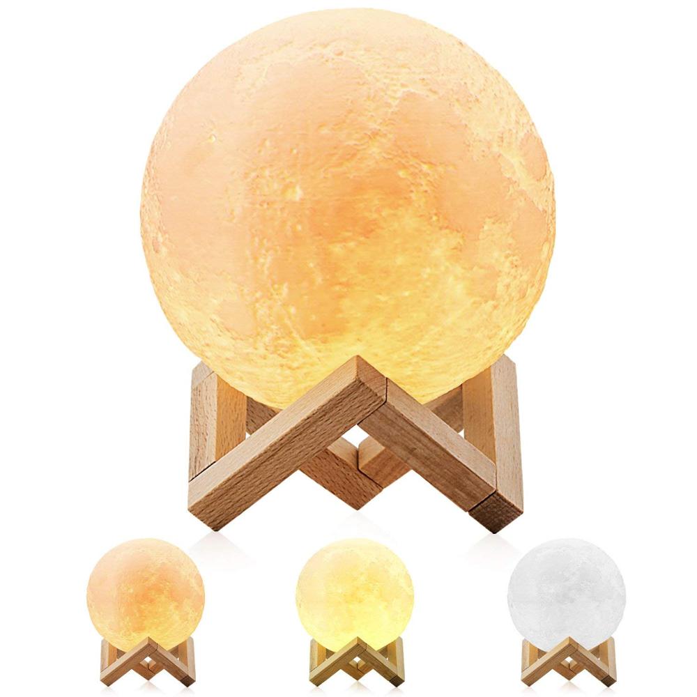 Maanlamp – Groot met Bluetooth Speaker | MegaGadgets Deze Maanlamp staat leuk in elke kamer!