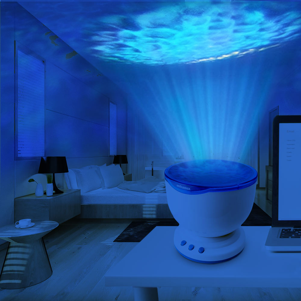 Ocean projector met Speaker - Spatwaterdicht - Wave Effect - Sfeerverlichting
