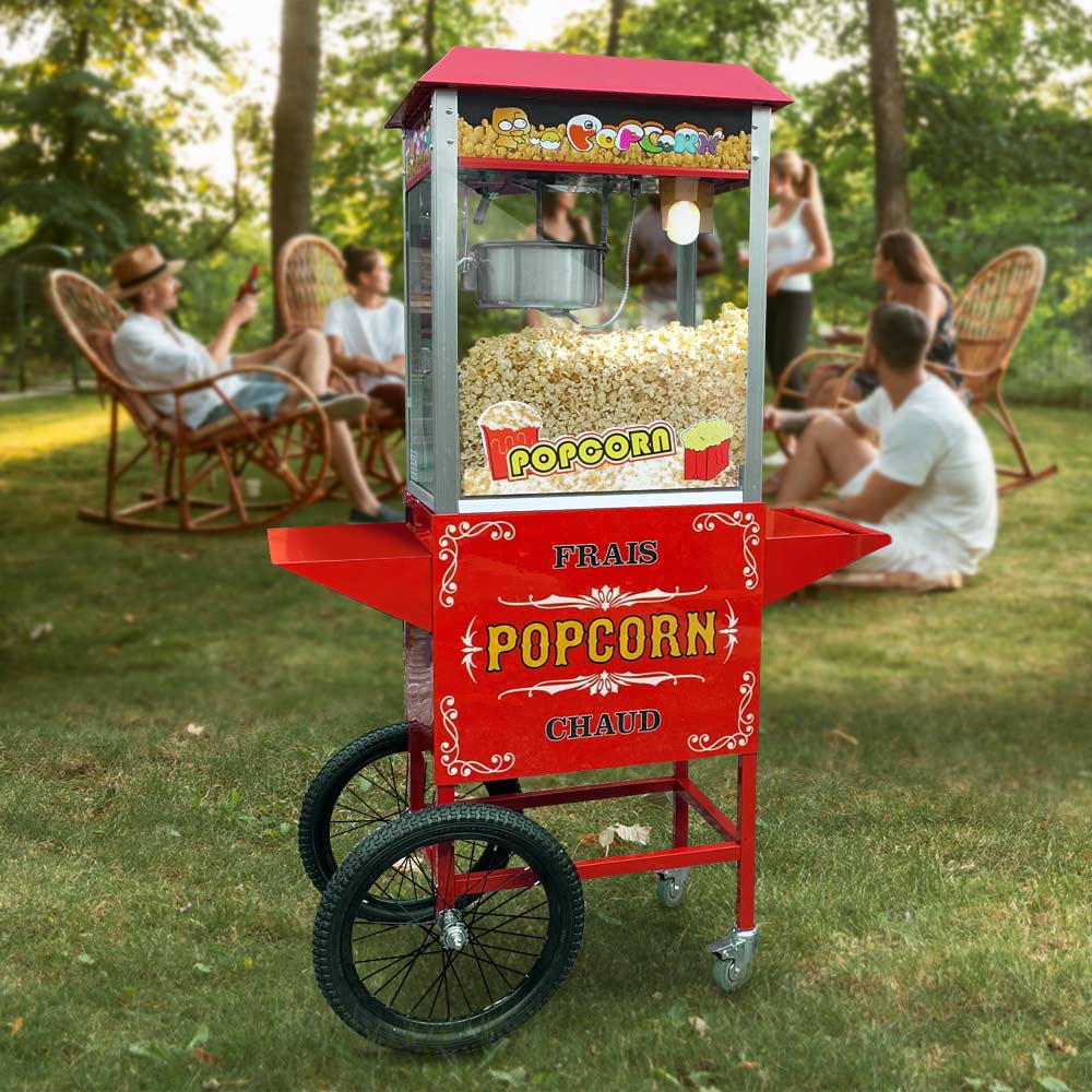 Popcornmachine Met Kar