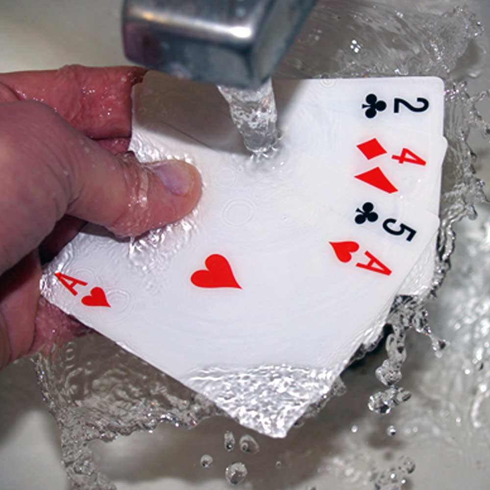 Waterdichte speelkaarten