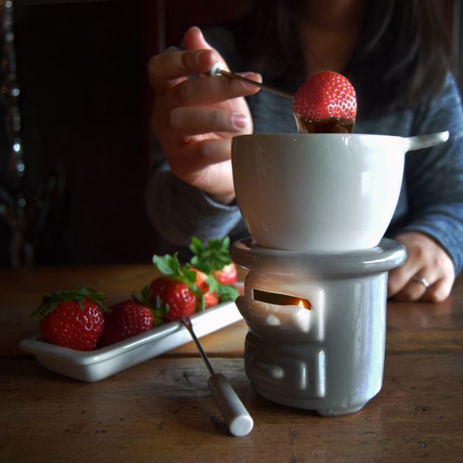 Chocolade fondue 