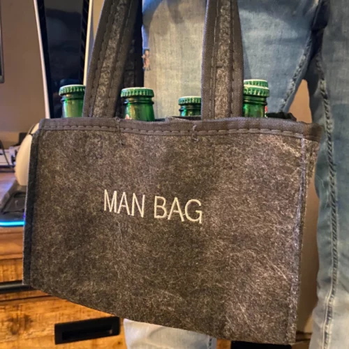 Vervoer je bier in stijl met de Vilten Flessentas!