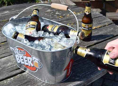 Houd je bier koud en verfrissend met de Bierkoeler IJsemmer!