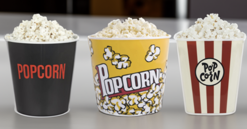 De Popcorn Bowl is de perfecte partner voor filmavonden