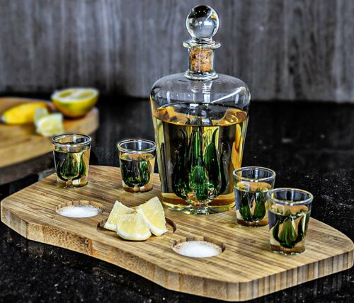 Altijd tequila tijd met de Tequila Decanter Set!
