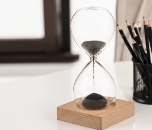 Hou altijd de tijd bij met de Magnetische Zandloper!