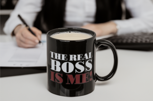 The Real Boss Mok is het perfecte cadeau voor je baas!